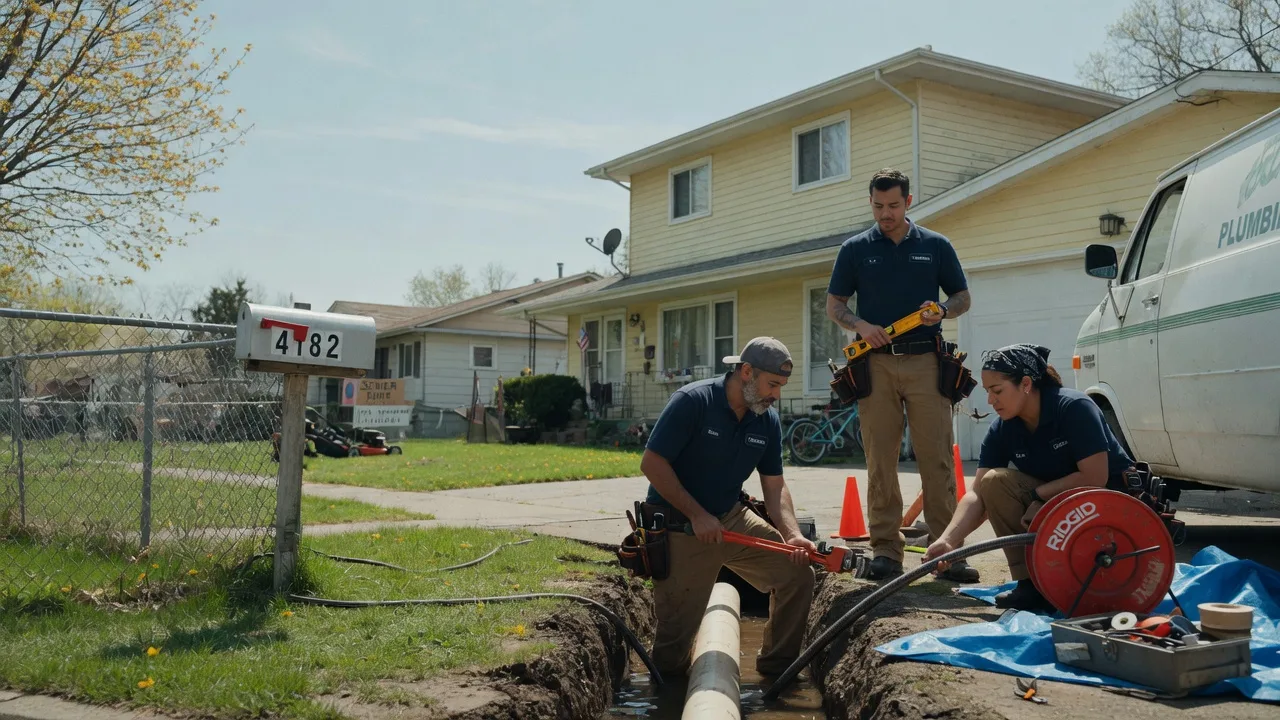 Gas Line Repair in Green Lake, WI near me